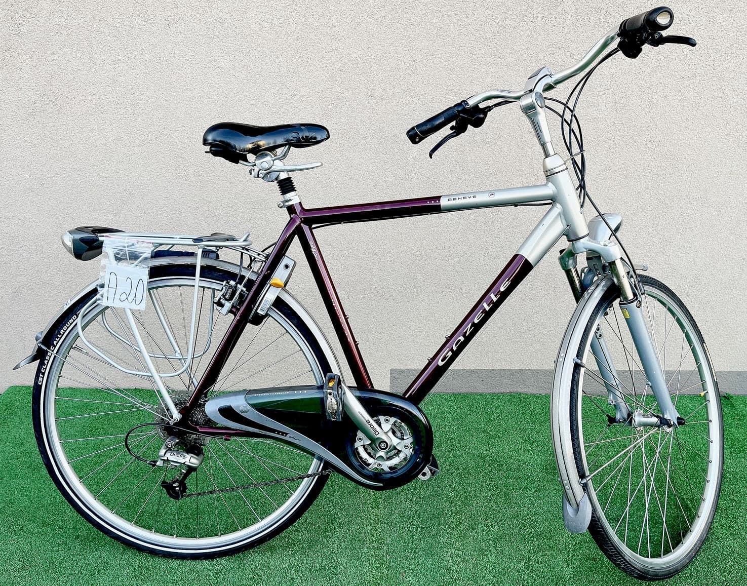 Holenderski rower męski Gazelle alu A20