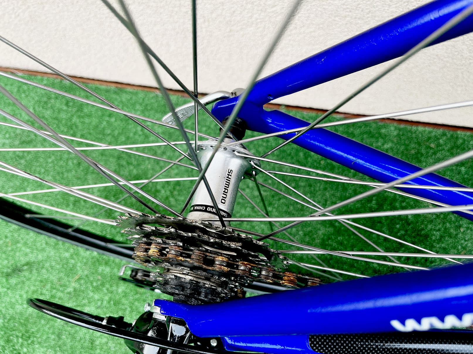 Holenderski rower szosowy/kolarzówka alu A96