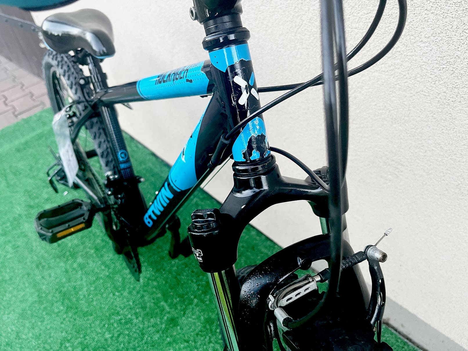 Holenderski rower dziecięcy BTwin Alu E74